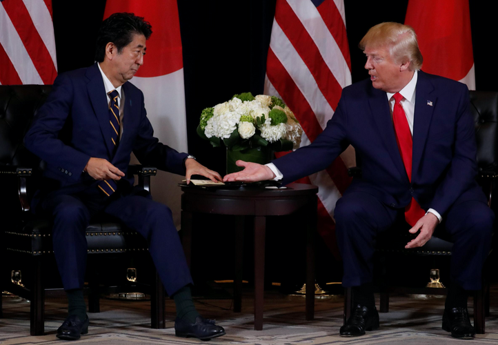 Trump told Abe he was Japan