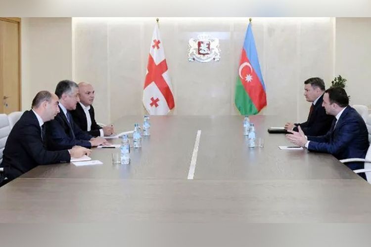 Georgian Defense Minister receives Azerbaijani Ambassador