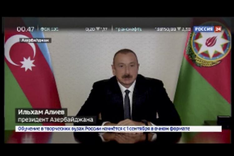 Azərbaycan Prezidenti: “Həmişə faşistlərin qəhrəmanlaşdırılmasının əleyhinə çıxış etmişik və edirik”