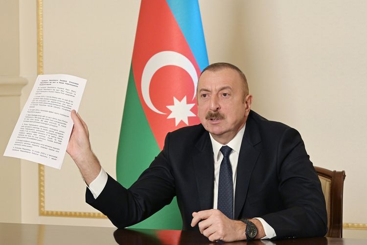 Azerbaijani President reveals enemy’s equipment we have destroyed and taken as spoils of war