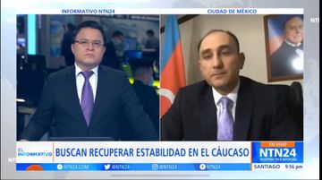 Ermənistan-Azərbaycan münaqişəsi növbəti dəfə Kolumbiya televiziyasında işıqlandırılıb - FOTO