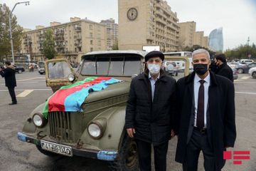 В Баку состоялся автопробег по случаю освобождения Лачина - ФОТО