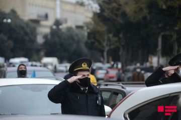 Azerbaijan observes minute of silence to honor Martyrs of Patriotic War