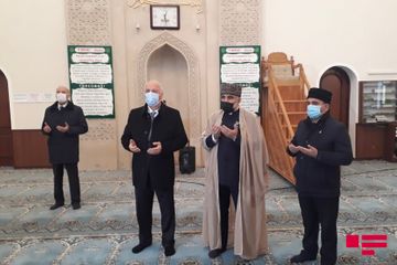 Sumqayıt Cümə məscidində Vətən müharibəsi şəhidləri yad edilib
