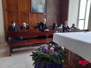 Bakıda Müqəddəs Məryəm Katolik Kilsəsində Vətən müharibəsi şəhidlərinin anım mərasimi keçirilib