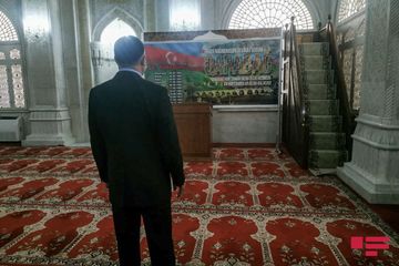 Vətən müharibəsi şəhidləri Bibiheybət məscidində anılıb