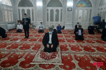 Vətən müharibəsi şəhidləri Bibiheybət məscidində anılıb