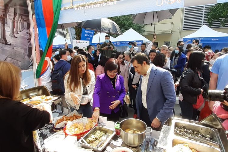 Azerbaijani Embassy participates with pavilion named "Karabakh is Azerbaijan"  in charity fair in Vietnam 