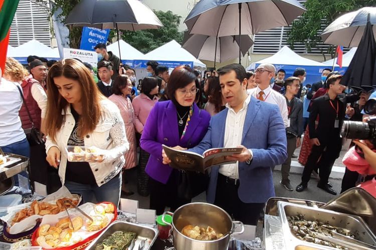 Azerbaijani Embassy participates with pavilion named "Karabakh is Azerbaijan"  in charity fair in Vietnam 