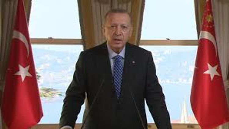 Recep Tayyip Erdoğan : "Turkey won't allow imperialist expansionism on E.Med"