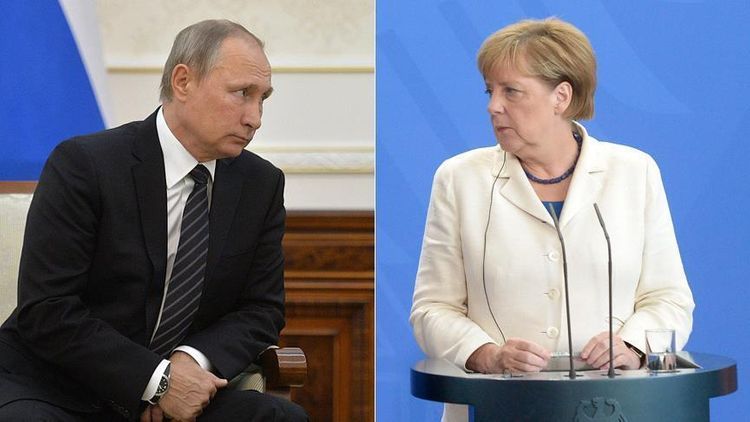 Путин и Меркель обсудили Карабах