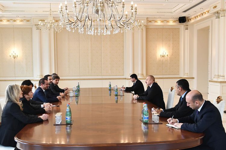 Президент Ильхам Алиев: Итальянской стороне уже направлены предложения в связи с участием в восстановлении освобожденных от оккупации территорий