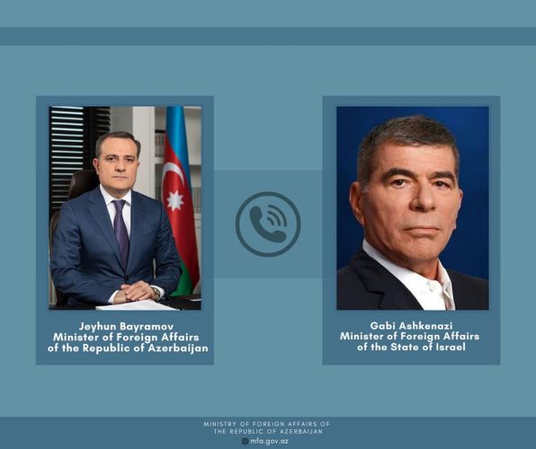 Azerbaijani, Israeli Foreign Minister hold phone conversation