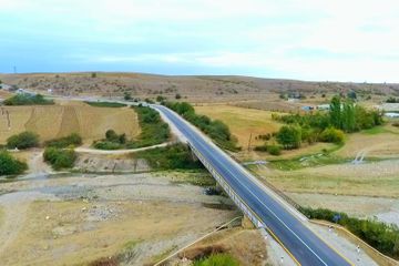 Quba-Qonaqkənd avtomobil yolu yenidən qurulub - FOTO