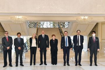  Prezident İlham Əliyev İtaliya Deputatlar Palatasının sədr müavinini qəbul edib - YENİLƏNİB