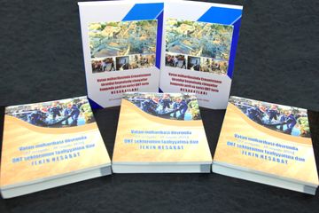 Vətən müharibəsi dövründə QHT-lərin fəaliyyətinə dair 2 hesabat toplusunun təqdimatı keçirilib