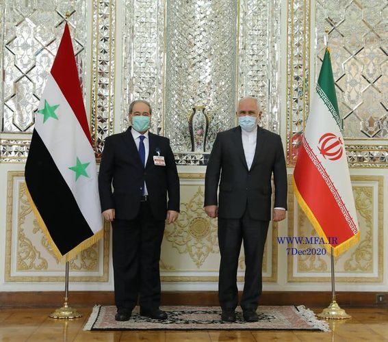 Syrian new FM made his first foreign trip to Iran