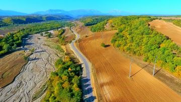 Yeni Xınalıq yolunun Alpan-Susay hissəsisinin tikintisi yekunlaşıb