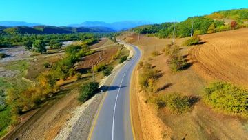 Yeni Xınalıq yolunun Alpan-Susay hissəsisinin tikintisi yekunlaşıb