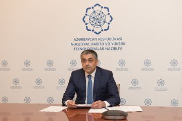 Nazir Ramin Quluzadə GUAM-ın nəqliyyat sahəsi üzrə onlayn iclasında iştirak edib - FOTOSESSİYA