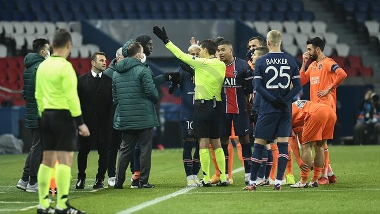 PSG-Basaksehir match suspended amid alleged racism