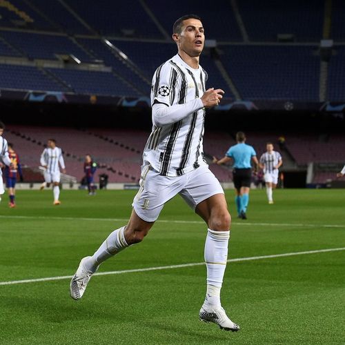 Juventus star Ronaldo picks up where he left off at Camp Nou by setting new record