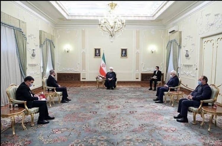Rouhani: “Iran showed concrete position on  Karabakh conflict and supported Azerbaijan’s territorial integrity”