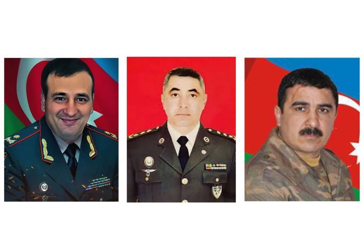 Полад Гашимов, Ильгар Мирзоев и Ибад Гусейнов удостоены звания «Национальный Герой Азербайджана»