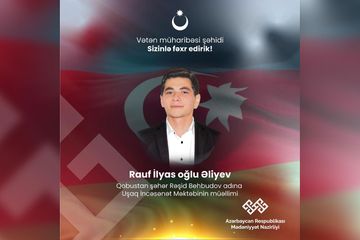 Vətən Müharibəsində 6 mədəniyyət işçisi şəhid olub