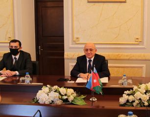 DQİDK sədri İordaniya səfiri ilə görüşüb