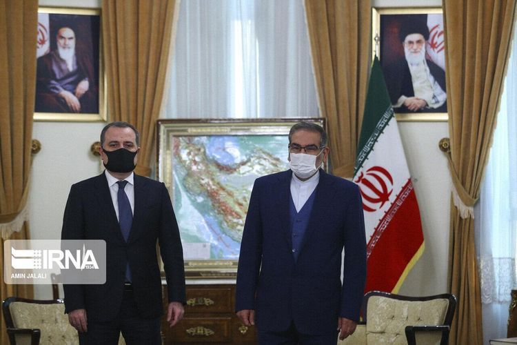 Глава МИД Азербайджана встретился с секретарем Высшего Совета национальной безопасности Ирана  - ФОТО
