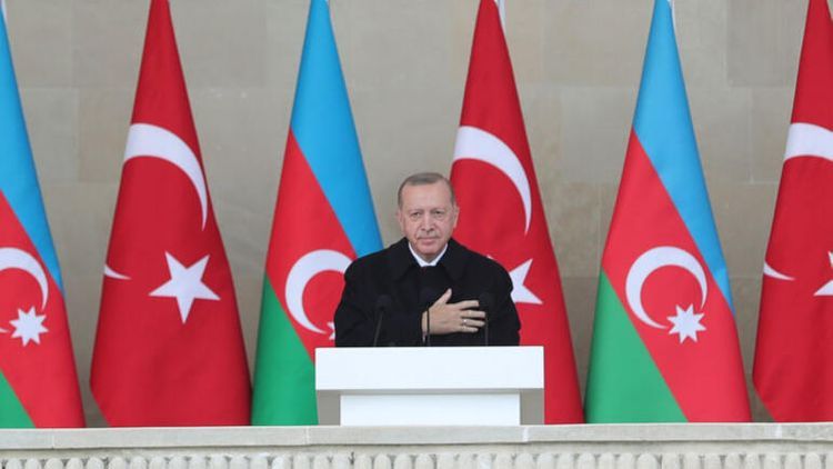 Erdogan: “Turkey stood with Azerbaijani brothers with all its opportunities”