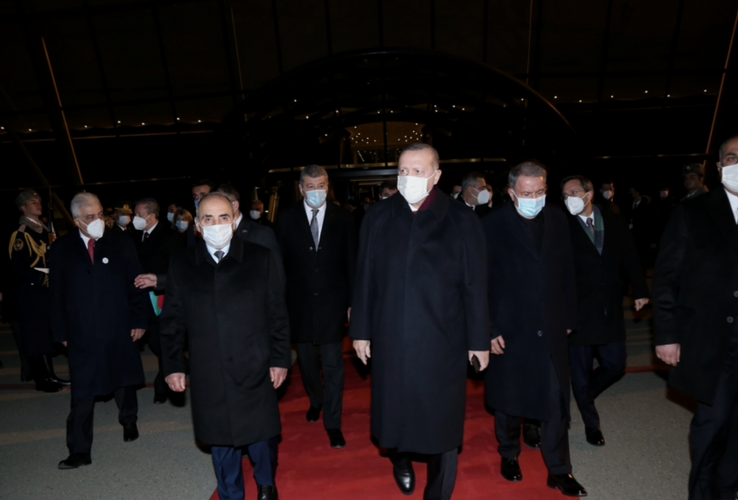 Turkish President Recep Tayyip Erdogan completes official visit to Azerbaijan