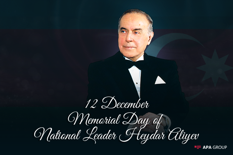 Today is the Commemoration Day of National Leader Heydar Aliyev