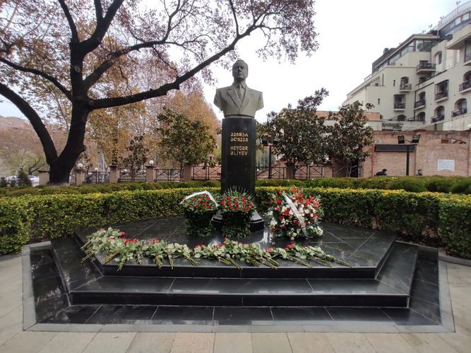 В Грузии почтили память общенационального лидера Гейдара Алиева - ФОТО