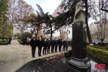Gürcüstanda ümummilli lider Heydər Əliyevin xatirəsi yad edilib - FOTO