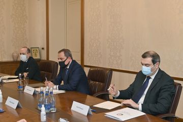 Ceyhun Bayramov ATƏT-in Minsk Qrupunun həmsədrləri ilə görüşüb - FOTO