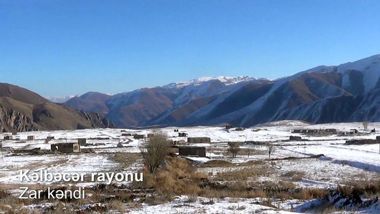 Azerbaijan MoD releases video coverage of the Zar village of Kalbajar region - VIDEO