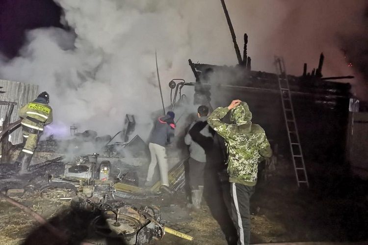 В России при пожаре в доме милосердия погибли 11 человек