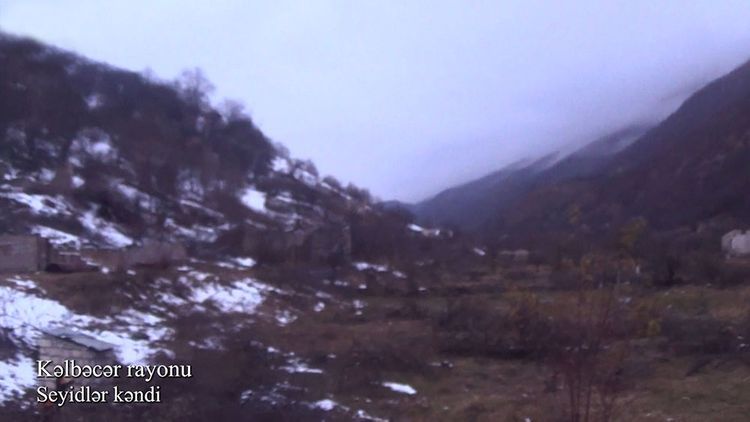 Azerbaijan MoD releases video coverage of the Seyidlar village of Kalbajar region  - VIDEO