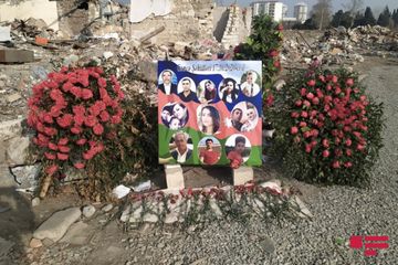 Maksim Şevçenko Gəncədə Ermənistanın raket atdığı əraziyə baş çəkib  - FOTOSESSİYA