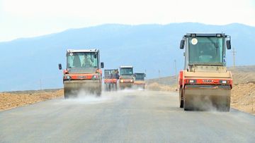 Suqovuşan və Talış kəndlərinə gedən yolların asfaltlanmasına başlanılıb