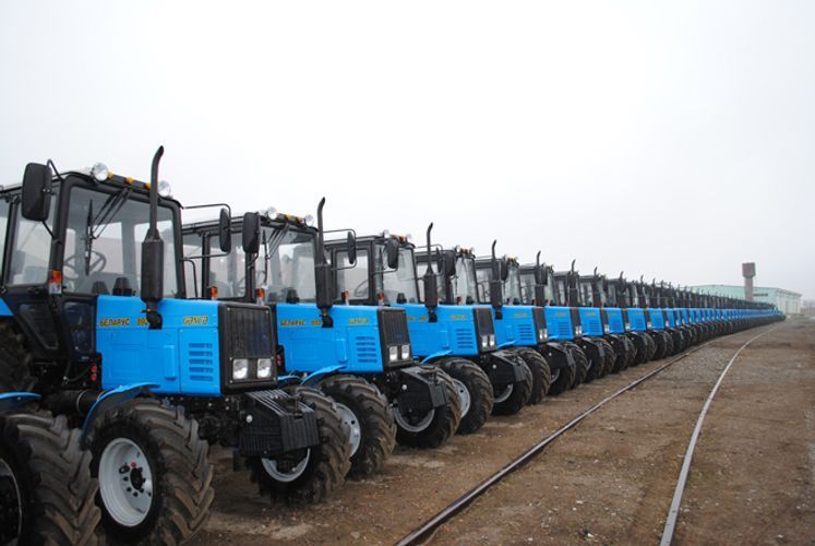Azerbaijan sharply increased tractor production in November
