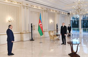 Prezident İlham Əliyev Əfqanıstanın yeni səfirinin etimadnaməsini qəbul edib - YENİLƏNİB
