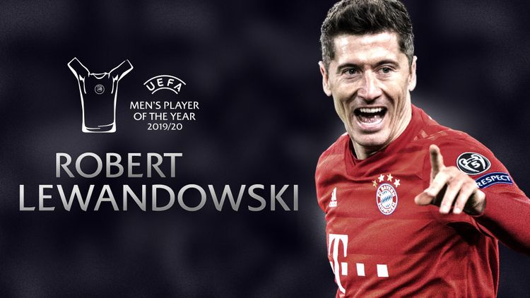 Robert Lewandowski wins The Best 2020