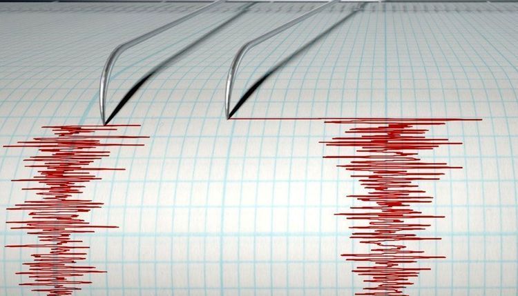 В Каспийском море и Мингячевире произошли землетрясения