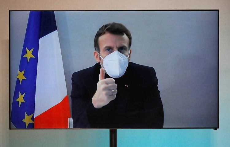 Macron who was diagnosed with COVID-19 earlier says he is generally feeling well