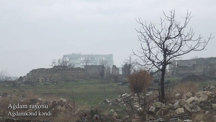 Azerbaijan MoD released video footage of the Aghdamkand village of Aghdam region - VIDEO