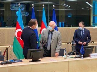 Ceyhun Bayramov Azərbaycan-Avropa İttifaqı Əməkdaşlıq Şurasının iclasında iştirak edib