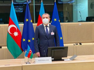 Ceyhun Bayramov Azərbaycan-Avropa İttifaqı Əməkdaşlıq Şurasının iclasında iştirak edib